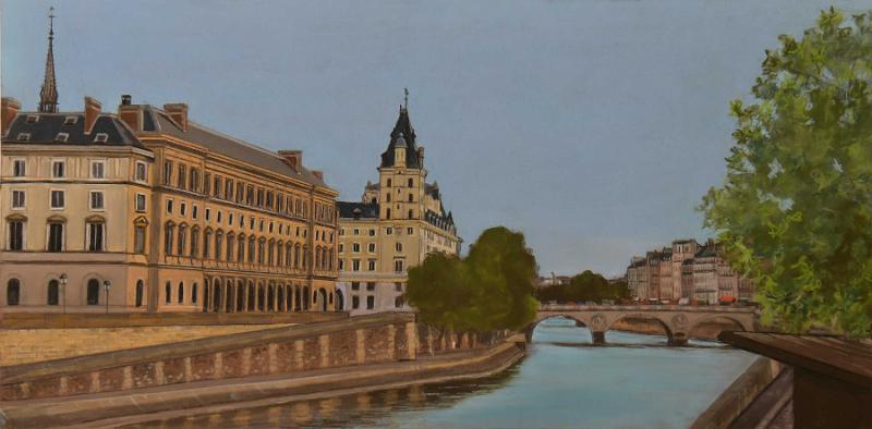 ESC_3555 paris quai orfevres.JPG - Pastel   format /size 60x30